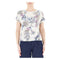 Emme Marella T-shirt T-shirt Donna fantasia palme 40 - Francavilla Moda