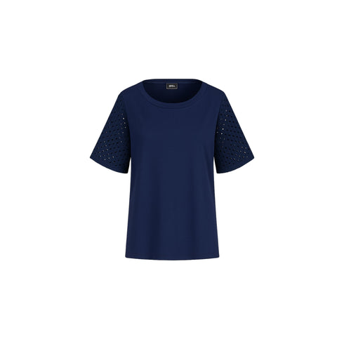 Emme Marella T-shirt T-shirt Donna maniche ricamate S P25 - EMME MARELLAEGER - 05 - S - Francavilla Moda