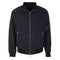 Emporio Armani Giacca bomber Bomber Uomo in tessuto Satin Nero - Francavilla Moda