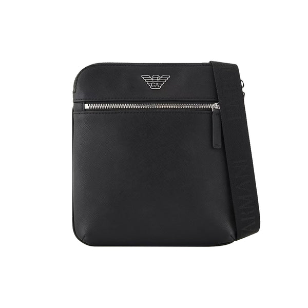 Emporio Armani Borsa a spalla Borsa Uomo Business Regenerated Nero - Francavilla Moda