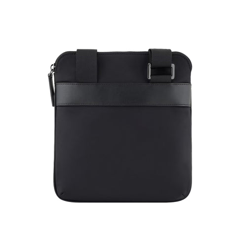 Emporio Armani Borsa a spalla Borsa Uomo piatta in nylon Nero - Francavilla Moda