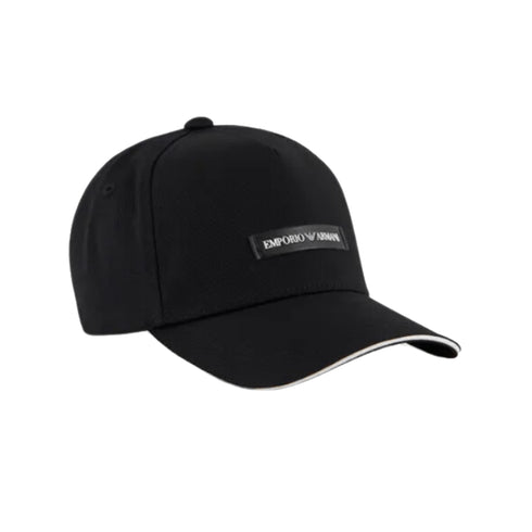 Emporio Armani Berretto con visiera Cappello Uomo con etichetta logo UNI - Francavilla Moda