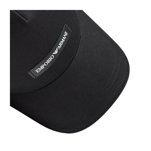 Emporio Armani Berretto con visiera Cappello Uomo con etichetta logo UNI - Francavilla Moda