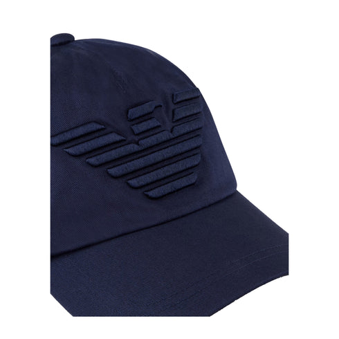 Emporio Armani Berretto con visiera Cappello Uomo con logo tono su tono Blu P25 - EMPORIO ARMANI627522CC995 - 57235 - UNI - Francavilla Moda