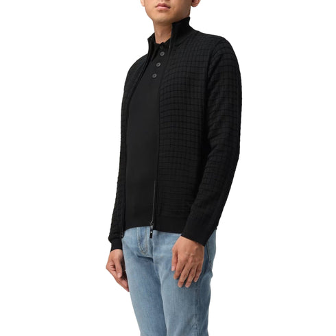 Emporio Armani Cardigan Cardigan Uomo rasato con zip S A25 - EMPORIO ARMANIEM003503AF14113 - UB109 - S - Francavilla Moda