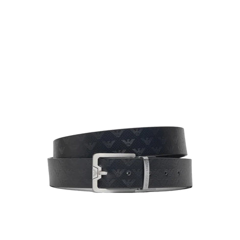 Emporio Armani Cintura Cintura reversibile Uomo con fibbia argento UNI - Francavilla Moda