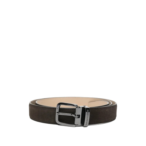 Emporio Armani Cintura Cintura Uomo in pelle scamosciata UNI P26-EMPORIO ARMANIEM005830AF25476-U6027-UNI - Francavilla Moda