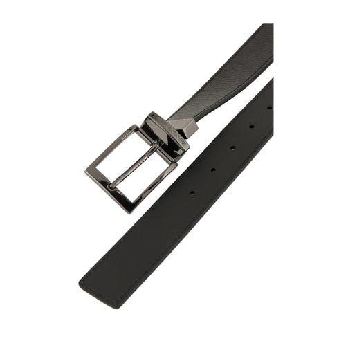 Emporio Armani Cintura Cintura Uomo reversibile in pelle Nero A24 - EMPORIO ARMANIY4S195YLO8J - 80741 - UNI - Francavilla Moda