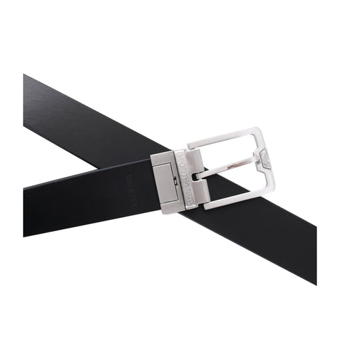Emporio Armani Cintura Cintura Uomo reversibile logata Nero blu A24 - EMPORIO ARMANIY4S502Y221E - 88017 - UNI - Francavilla Moda