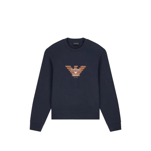 Emporio Armani Felpa girocollo Felpa Uomo con stampa logo S - Francavilla Moda