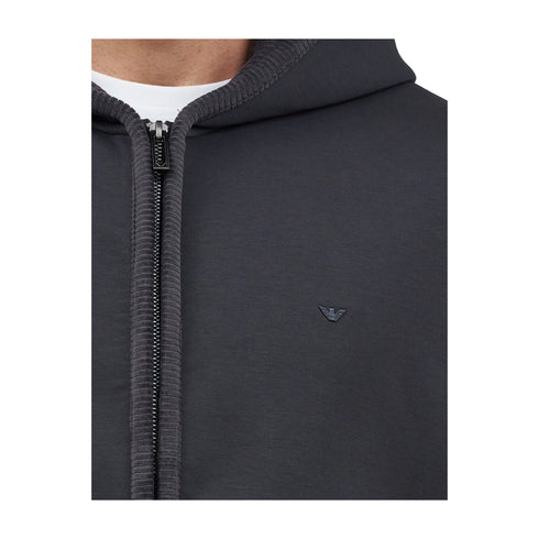 EMPORIO ARMANI Felpa con zip Felpa Uomo con zip intera Grigio A24 - EMPORIO ARMANI6D1M971JHSZ - 0842 - S - Francavilla Moda