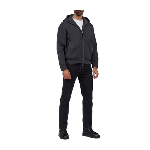 EMPORIO ARMANI Felpa con zip Felpa Uomo con zip intera Grigio A24 - EMPORIO ARMANI6D1M971JHSZ - 0842 - S - Francavilla Moda