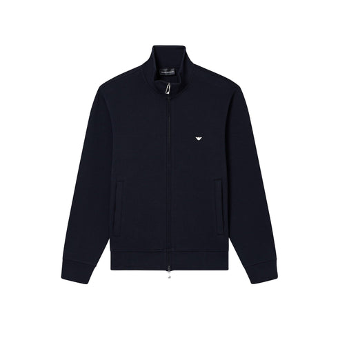 Emporio Armani Felpa con zip Felpa Uomo full zip con ricamo M - Francavilla Moda