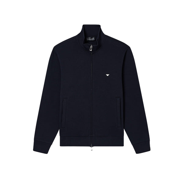 Emporio Armani Felpa con zip Felpa Uomo full zip con ricamo M - Francavilla Moda