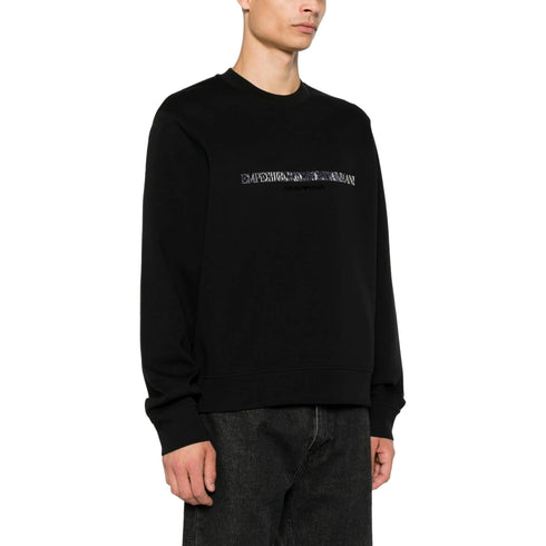 Emporio Armani Felpa girocollo Felpa Uomo girocollo con stampa S A26-EMPORIO ARMANIEM007352AF10013-MC721-S - Francavilla Moda
