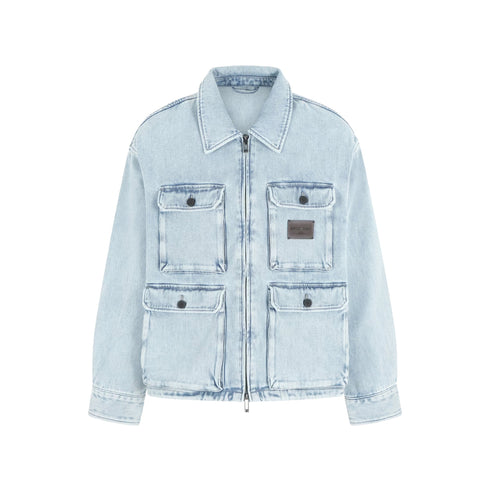 Emporio Armani Giacca Giacca Uomo Field effetto denim 46 P25 - EMPORIO ARMANIEM001356AF13443 - MB003 - 46 - Francavilla Moda