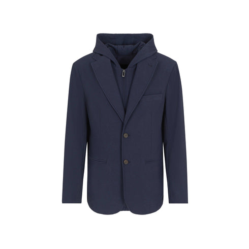 Emporio Armani Giacche Giacca Uomo monopetto con pettorina 48 P25 - EMPORIO ARMANIEM001506AF14076 - UB118 - 48 - Francavilla Moda