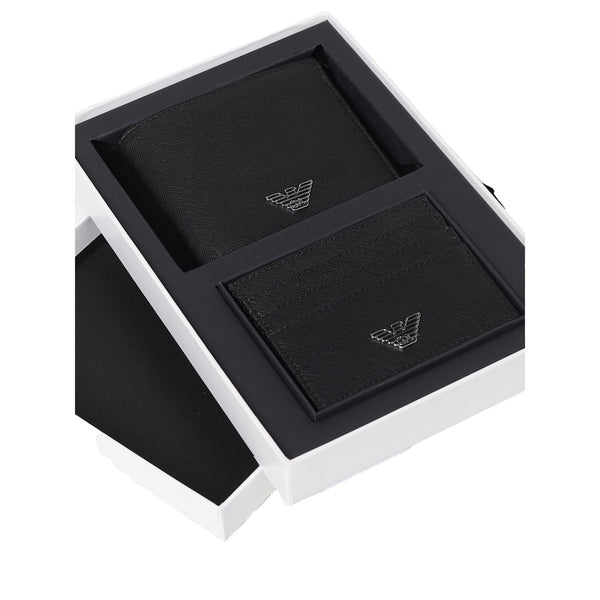 Emporio Armani Giftbox Gitbox Portafoglio Uomo e portacarte UNI - Francavilla Moda