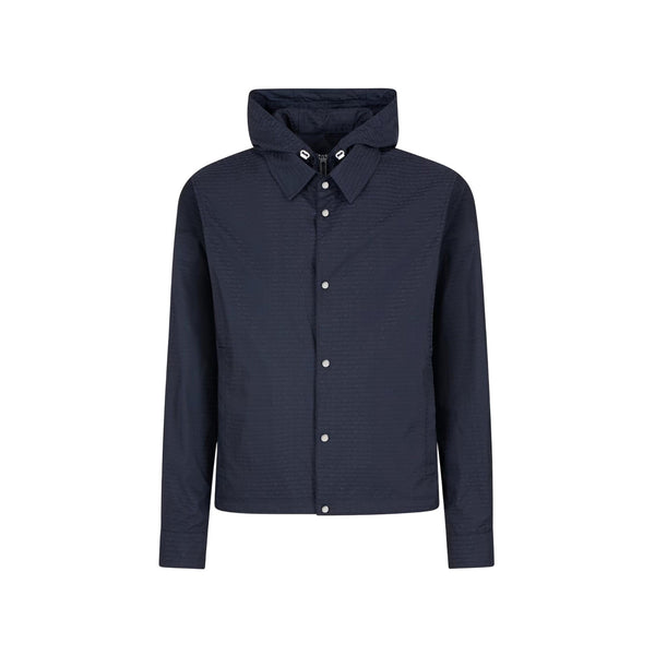 Emporio Armani Giacca leggera Giubbino Uomo logato con pettorina 48 - Francavilla Moda