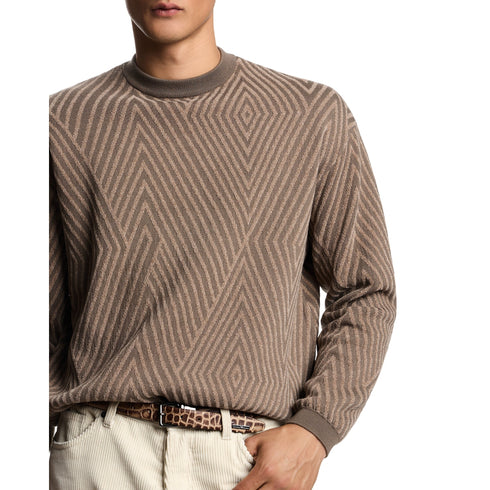 Emporio Armani Pullover Maglia Uomo con maxi rombi S - Francavilla Moda