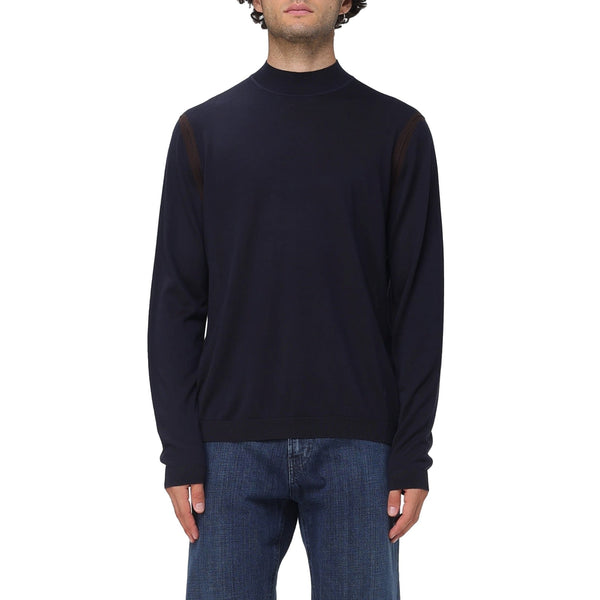 Emporio Armani Pullover Maglia Uomo dettagli a contrasto S - Francavilla Moda