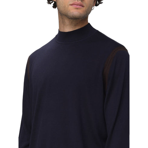 Emporio Armani Pullover Maglia Uomo dettagli a contrasto S - Francavilla Moda