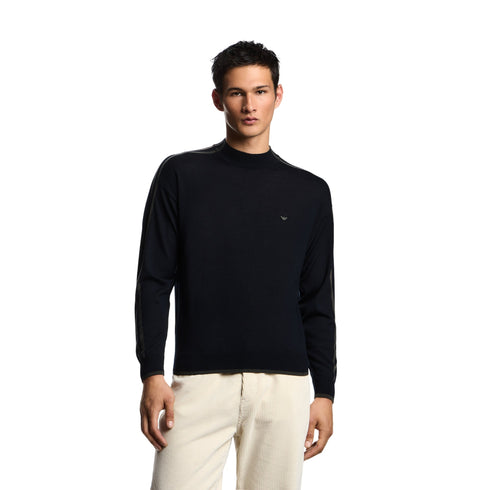 Emporio Armani Pullover Maglia Uomo intarsio jacquard S A25 - EMPORIO ARMANIEM002423AF14199 - FB070 - S - Francavilla Moda