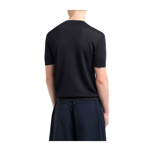 Emporio Armani Maglia Maglia Uomo lavorazione jacquard M P25 - EMPORIO ARMANIEM001572AF14851 - FB076 - M - Francavilla Moda