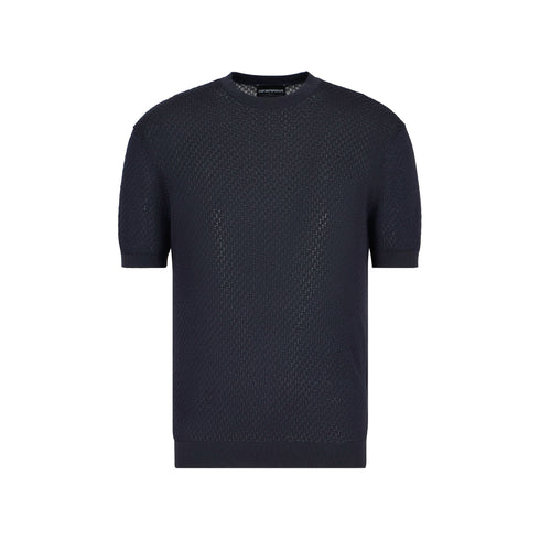 Emporio Armani Maglia Maglia Uomo lavorazione jacquard M P25 - EMPORIO ARMANIEM001572AF14851 - FB076 - M - Francavilla Moda