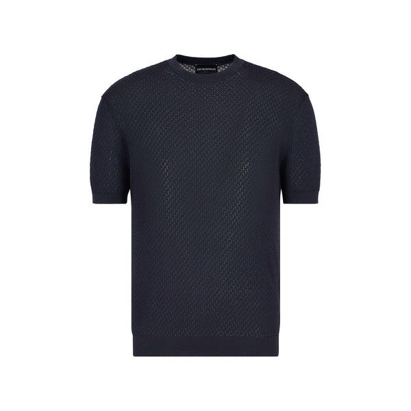 Emporio Armani Maglia Maglia Uomo lavorazione jacquard M P25 - EMPORIO ARMANIEM001572AF14851 - FB076 - M - Francavilla Moda