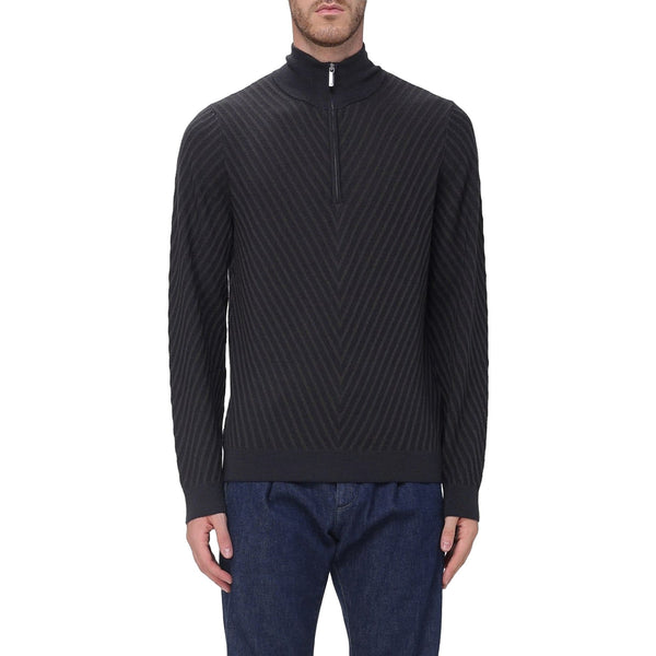 Emporio Armani Maglia Maglia Uomo mezza zip spigata M - Francavilla Moda