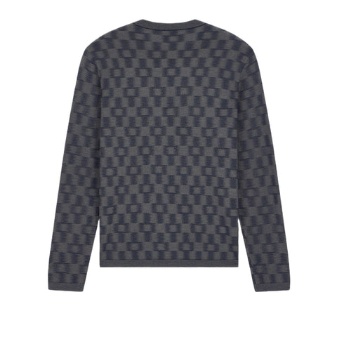 Emporio Armani Pullover Maglia Uomo motivo geometrico M A26-EMPORIO ARMANIEM006276AF29848-FB004-M - Francavilla Moda