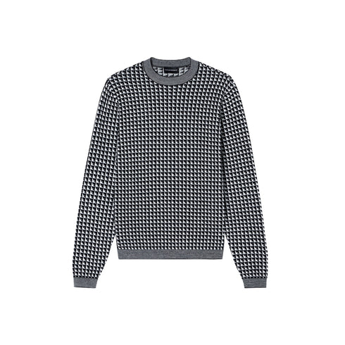 Emporio Armani Maglia Maglia Uomo motivo jacquard S A25 - EMPORIO ARMANIEM001989AF14199 - FC043 - S - Francavilla Moda