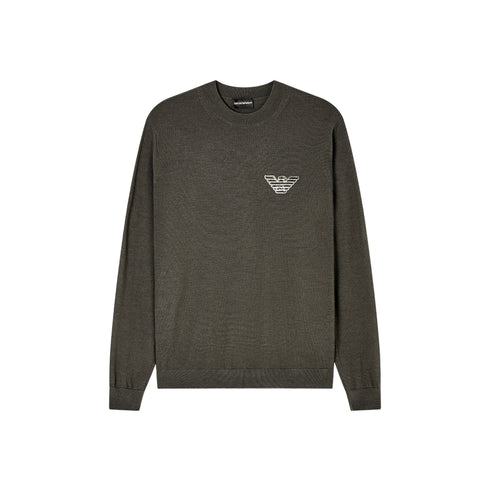 Emporio Armani Maglia Maglia Uomo rasata con maxi patch S A25 - EMPORIO ARMANIEM002419AF14158 - U8120 - S - Francavilla Moda