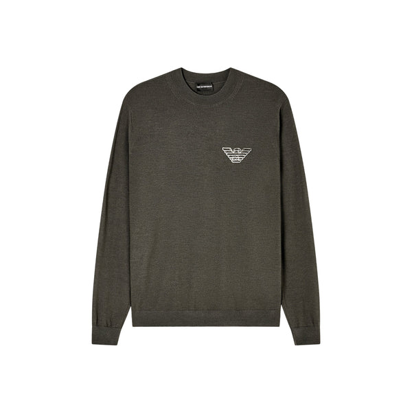 Emporio Armani Maglia Maglia Uomo rasata con maxi patch S A25 - EMPORIO ARMANIEM002419AF14158 - U8120 - S - Francavilla Moda