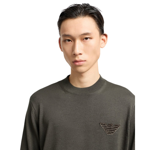 Emporio Armani Maglia Maglia Uomo rasata con maxi patch S A25 - EMPORIO ARMANIEM002419AF14158 - U8120 - S - Francavilla Moda