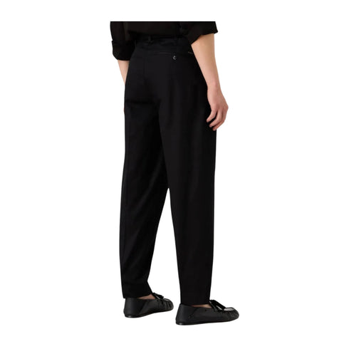 Emporio Armani Pantaloni Pantalone Uomo gamba ampia Nero P24-EMPORIO ARMANI3D1PE11NQTZ-0999-46 - Francavilla Moda