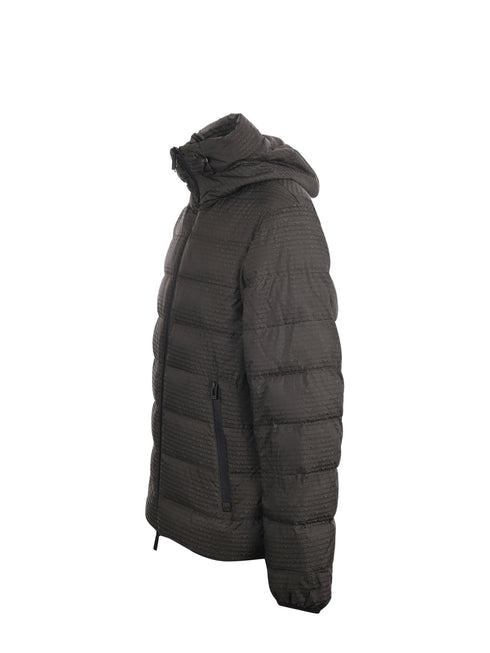 Emporio Armani Piumino corto Piumino corto jaquard logo 48 - Francavilla Moda