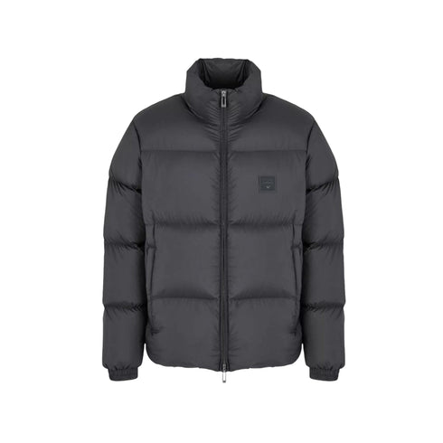 Emporio Armani Piumino corto Piumino Uomo con applicazione logo Nero A24 - EMPORIO ARMANI6D1BF61NQTZ - 0999 - 48 - Francavilla Moda