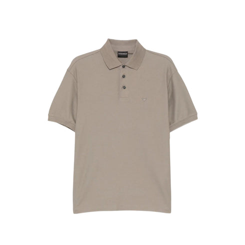 Emporio Armani Polo mm Polo uomo in piqué regular fit S P26-EMPORIO ARMANIEM005251AF10497-U8049-S - Francavilla Moda