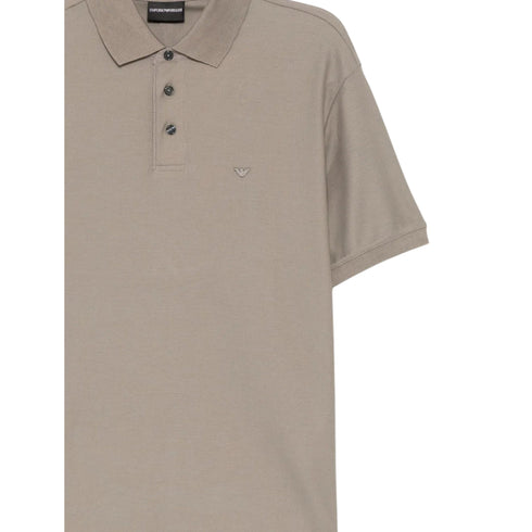Emporio Armani Polo mm Polo uomo in piqué regular fit S P26-EMPORIO ARMANIEM005251AF10497-U8049-S - Francavilla Moda