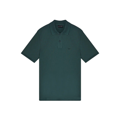 Emporio Armani Polo Polo Uomo in piqué Slim fit M P26-EMPORIO ARMANIEM005239AF10497-U7263-M - Francavilla Moda