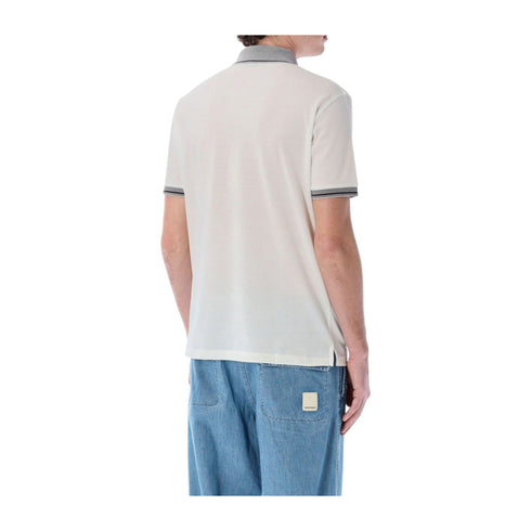 Emporio Armani Polo Polo Uomo Millerighe in cotone M - Francavilla Moda