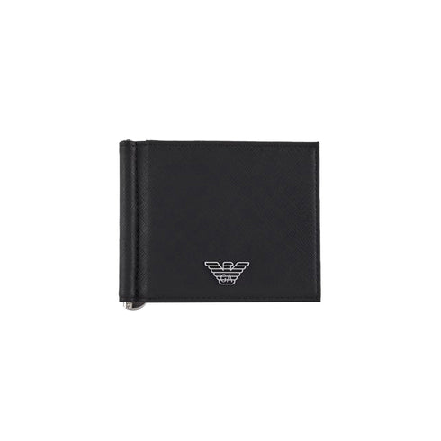 Emporio Armani Portafogli Portafoglio Uomo clip per banconote Nero - Francavilla Moda