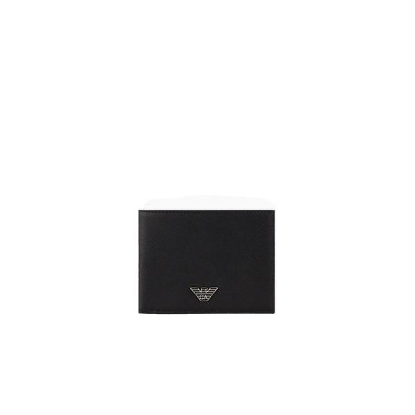 Emporio Armani Portafoglio Portafoglio Uomo in pelle con logo applicato UNI - Francavilla Moda