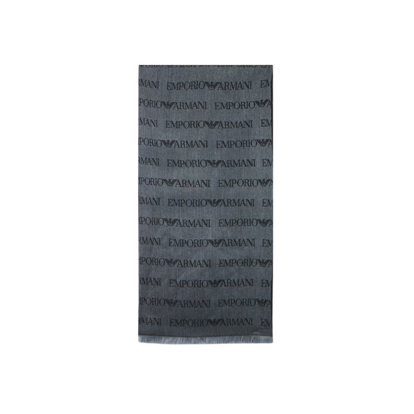 Emporio Armani Sciarpa Sciarpa Uomo multi logo in lana UNI A25 - EMPORIO ARMANIEM004238AF21541 - F7086 - UNI - Francavilla Moda