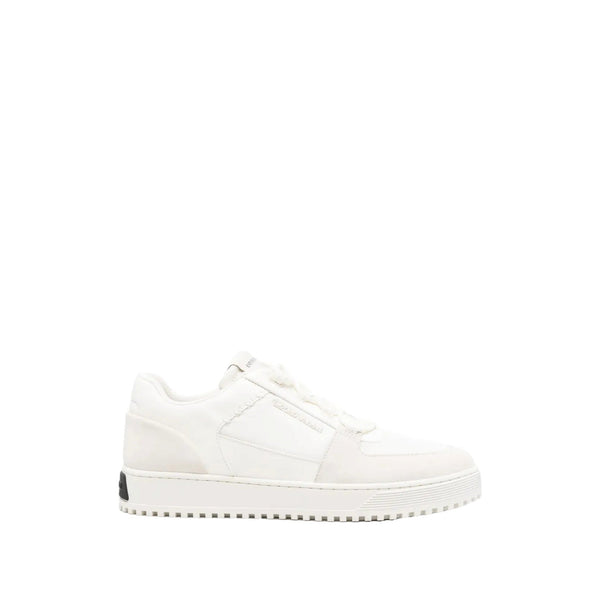 Emporio Armani Sneakers Sneakers Uomo con punta tonda e inserti camoscio 6 P26-EMPORIO ARMANIEM004838AF24321-M0360-6 - Francavilla Moda