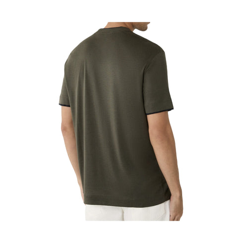 Emporio Armani T-shirt T-shirt Uomo bordino e logo S - Francavilla Moda