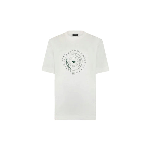 Emporio Armani T-Shirt T-shirt Uomo con logo e stampa davanti S P26-EMPORIO ARMANIEM004995AF1374-U0003-S - Francavilla Moda