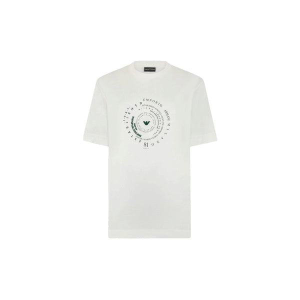 Emporio Armani T-Shirt T-shirt Uomo con logo e stampa davanti S P26-EMPORIO ARMANIEM004995AF1374-U0003-S - Francavilla Moda
